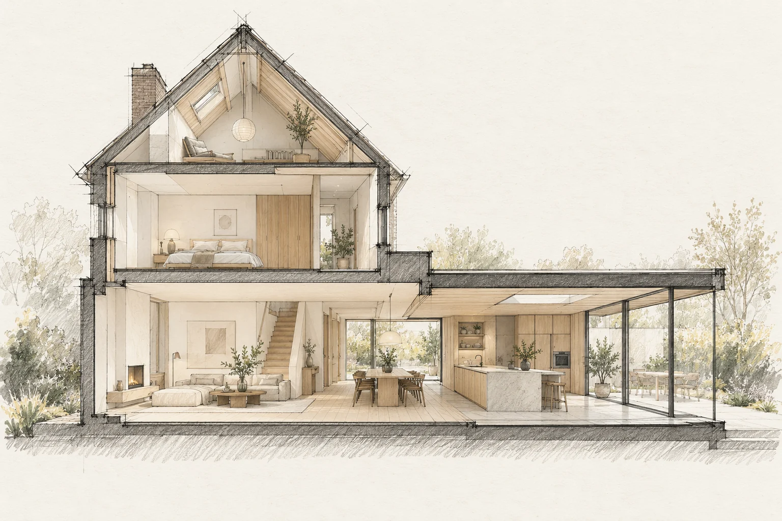 Architectural concept for inspiration